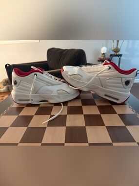 Jordan Red & White shoes